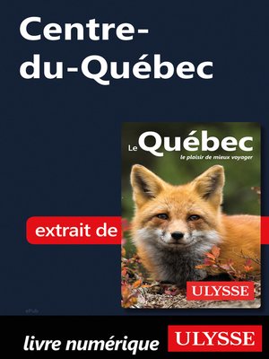 cover image of Centre-du-Québec